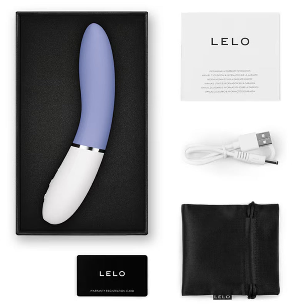 Lelo Liv 3 Rechargeable Vibrator - Powder Blue