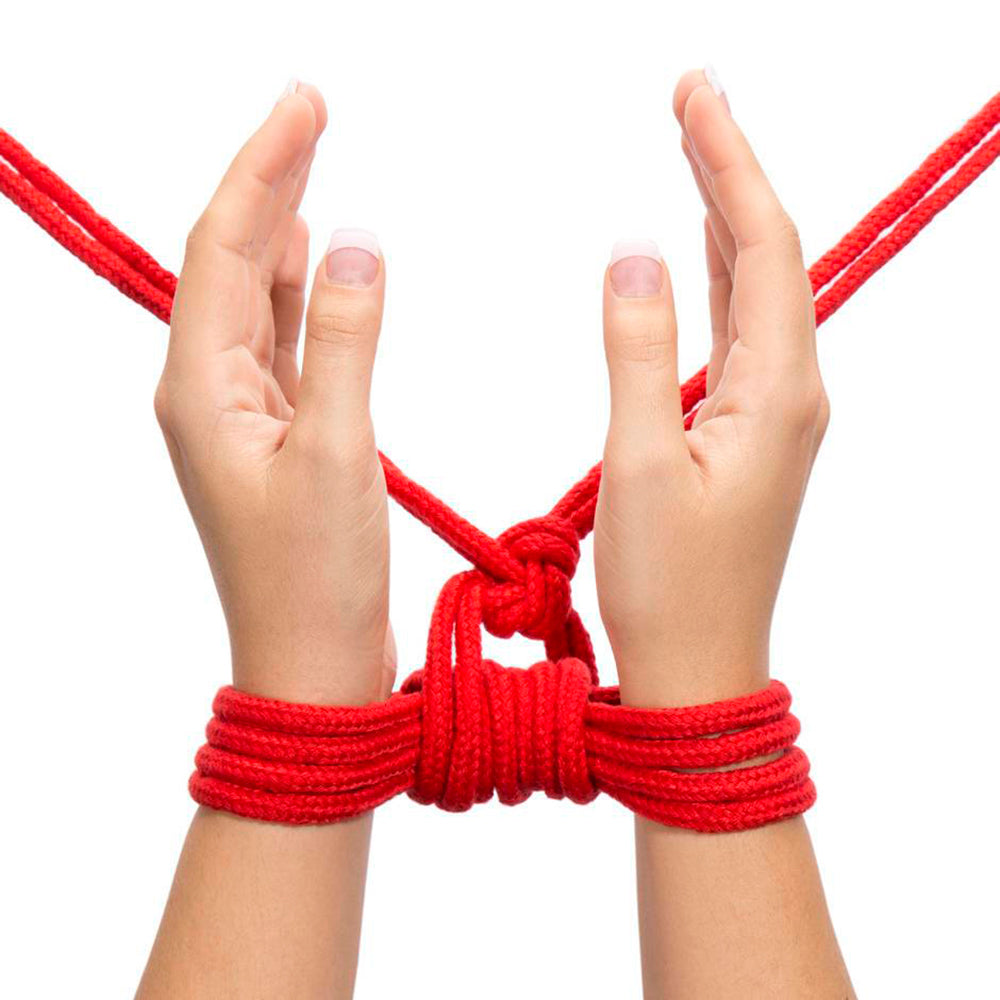 Lovetoy Fetish Bondage Rope 10 Metres - Red