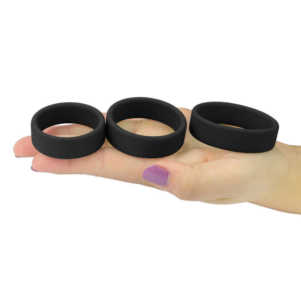 Lovetoy Power Plus Soft Silicone Pro Ring Set