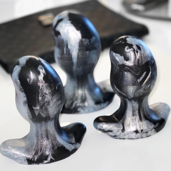 Oxballs Ergo Butt Plug Medium - Platinum Swirl