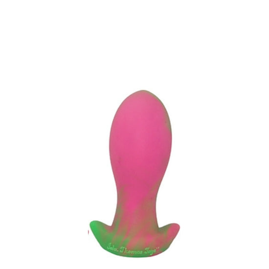 Platinum Liquid Silicone Stretcher Bum Pleaser 7 Inch - Flouro