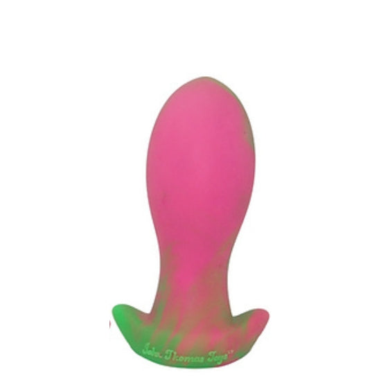 Platinum Liquid Silicone Stretcher Bum Pleaser 9 Inch - Flouro