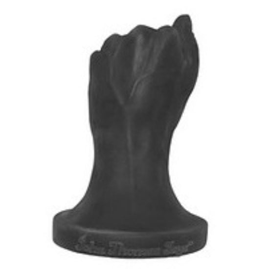 Platinum Liquid Silicone Stretcher Fist 11 Inch - Black