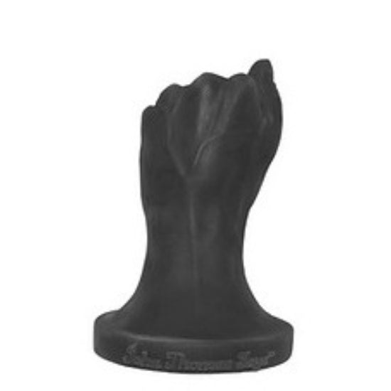 Platinum Liquid Silicone Stretcher Fist 9 Inch - Black