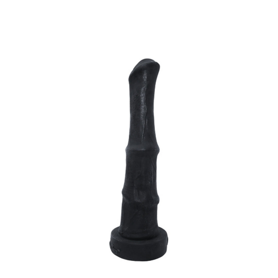 Platinum Liquid Silicone Stretcher Italian Stallion 15 Inch - Black