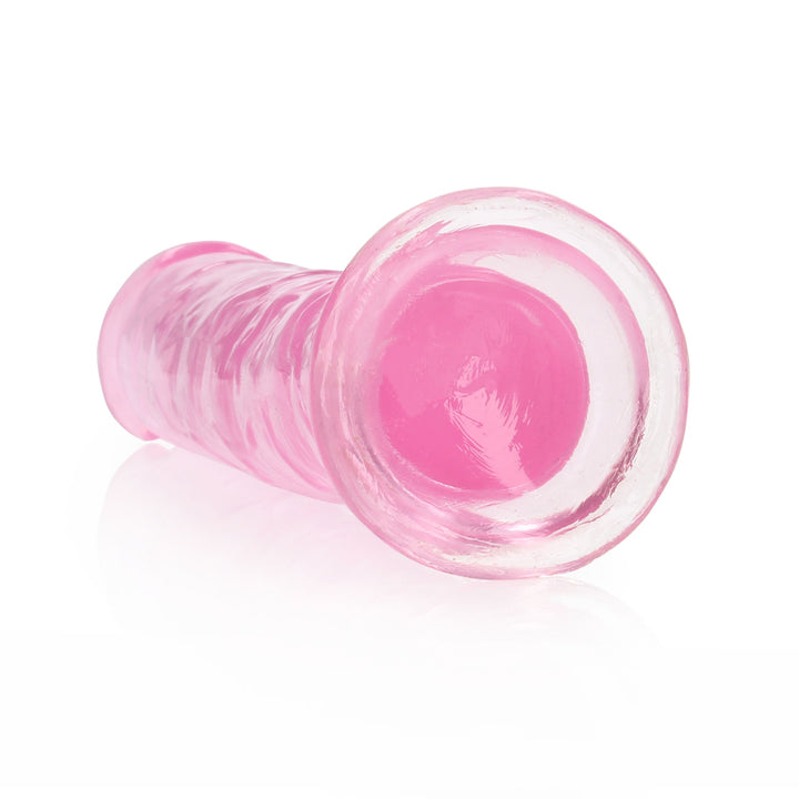 Shots Real Rock Crystal Clear 7 Inch Dildo - Pink