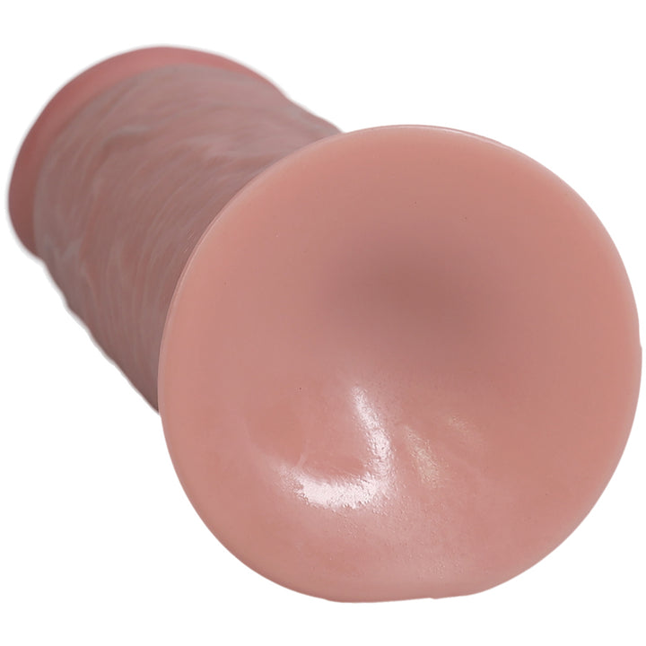 Shots Real Rock Extra Thick Dildo 8 Inch - Light