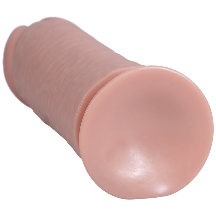 Shots Real Rock Extra Thick Dildo 10 Inch - Light