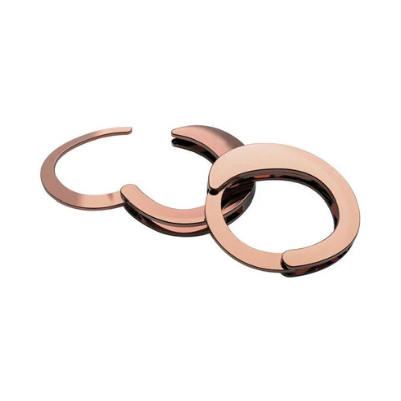 Room Fun Flying Saucer Solid Metal Handcuffs - Gold