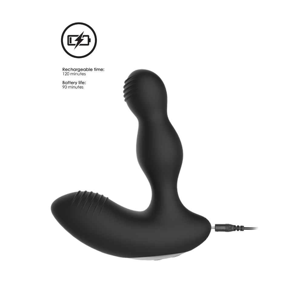 Shots Electroshock Prostate Massager Remote Controlled - Black