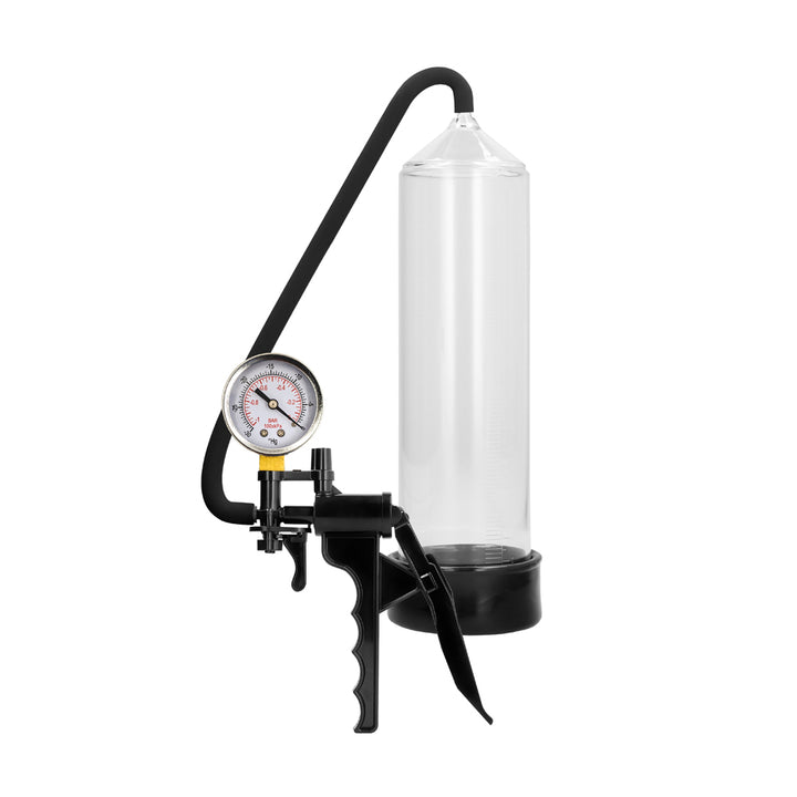 Shots Pumped Elite Beginners Pump PSI Gage - Transparent