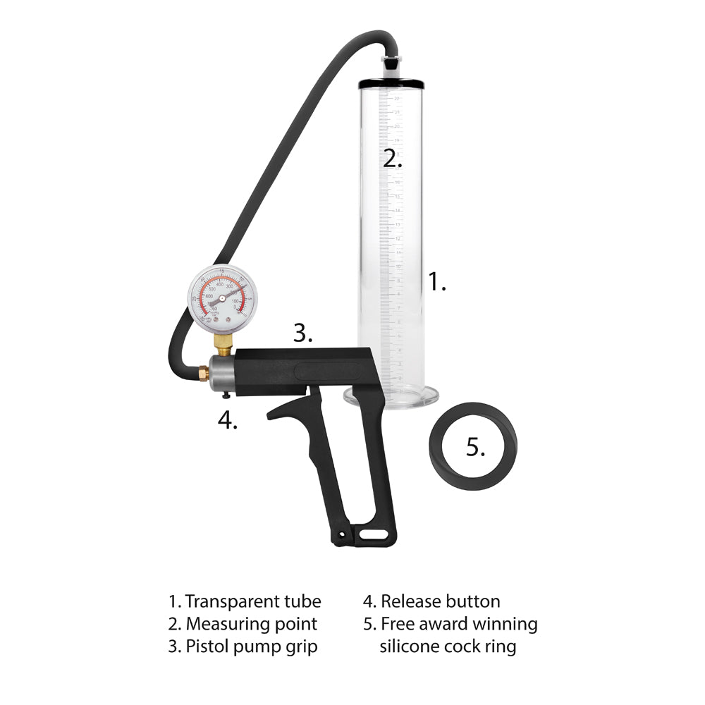 Shots Pumped Ultra Premium Pump Wide 12 Inch