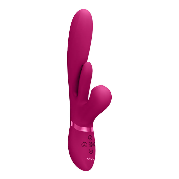 Shots Vive Ena Thrusting Rabbit - Pink