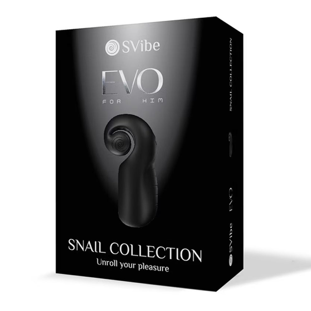 SnailVibe EVO Masturbator - Black