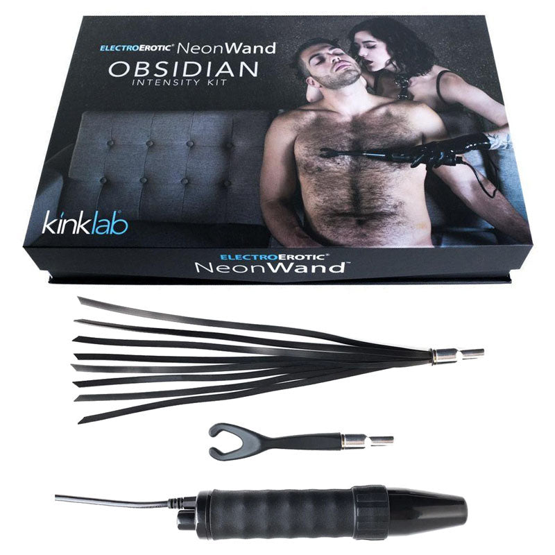 Stockroom Kinklab Obsidian Neon Wand Intensity Kit