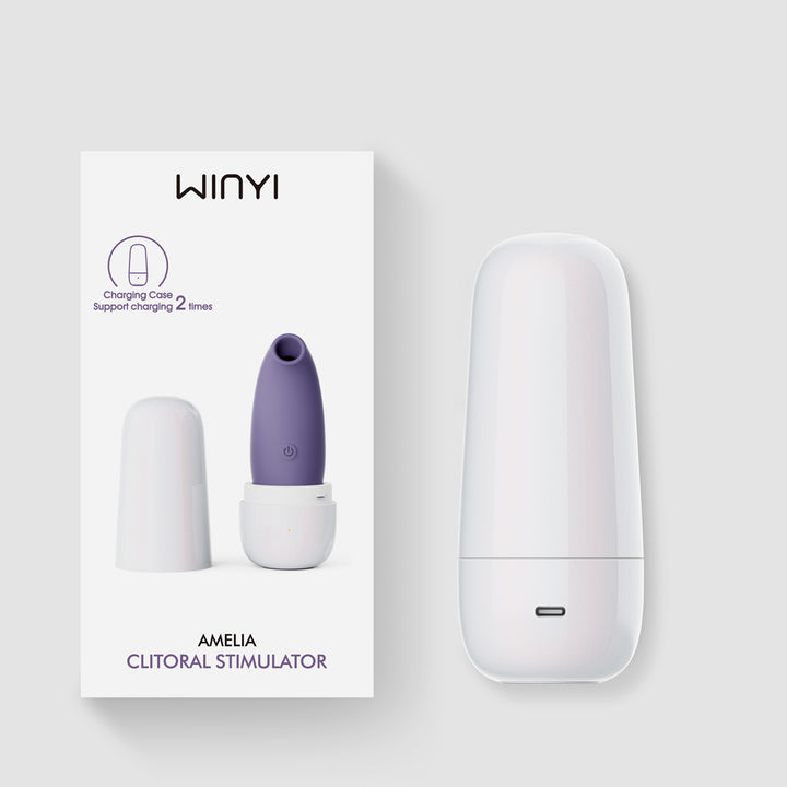 Winyi Amelia Clitoral Stimulator With Charging Base - Purple