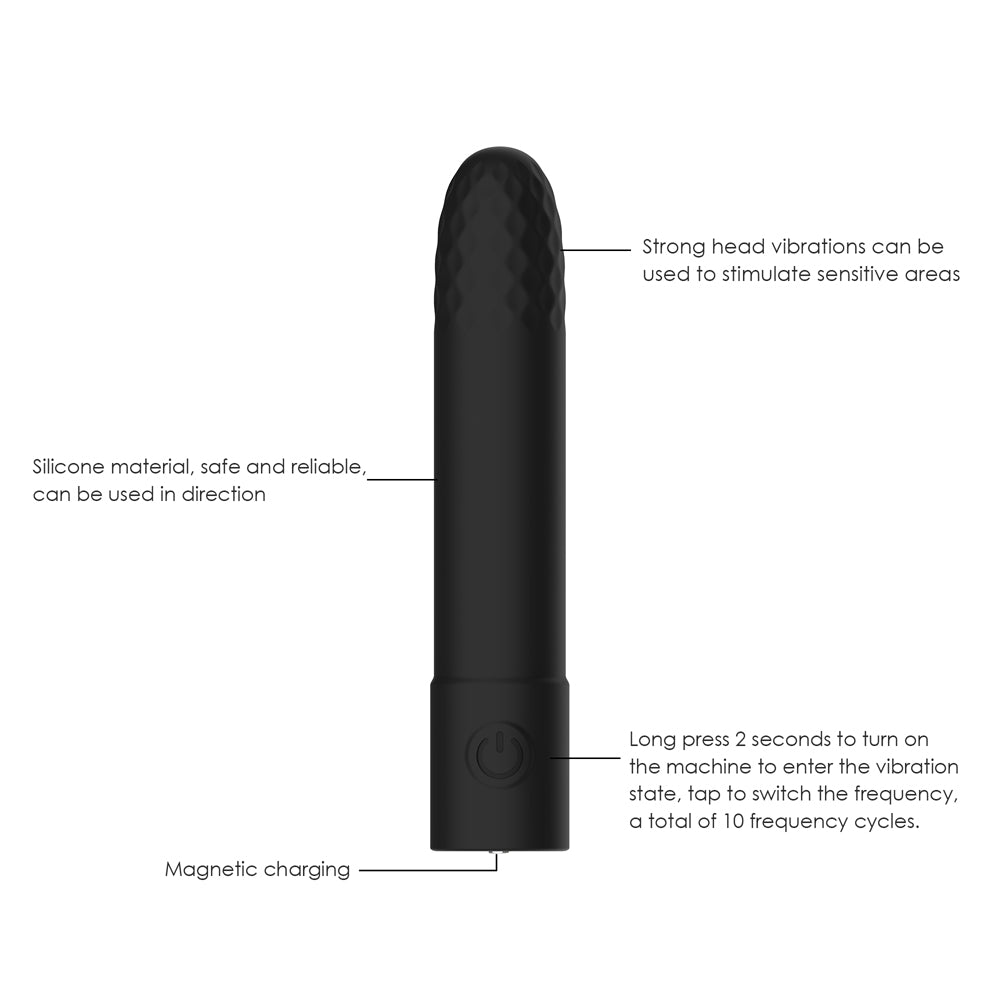 Winyi Carol Vibrator - Black