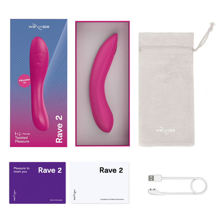 We Vibe Rave 2 G-Spot Vibrator - Pink