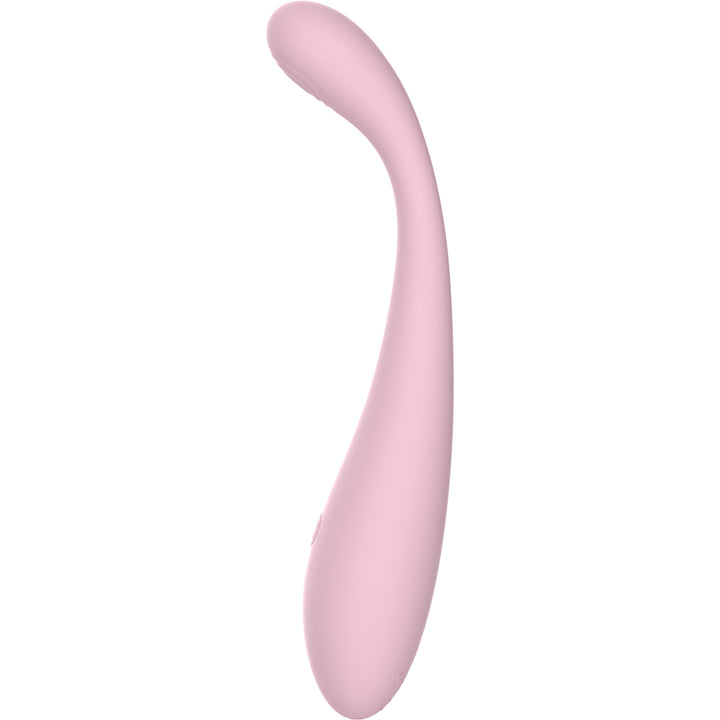 Winyi Crystal Liquid Silicone G-Spot Vibrator - Pink