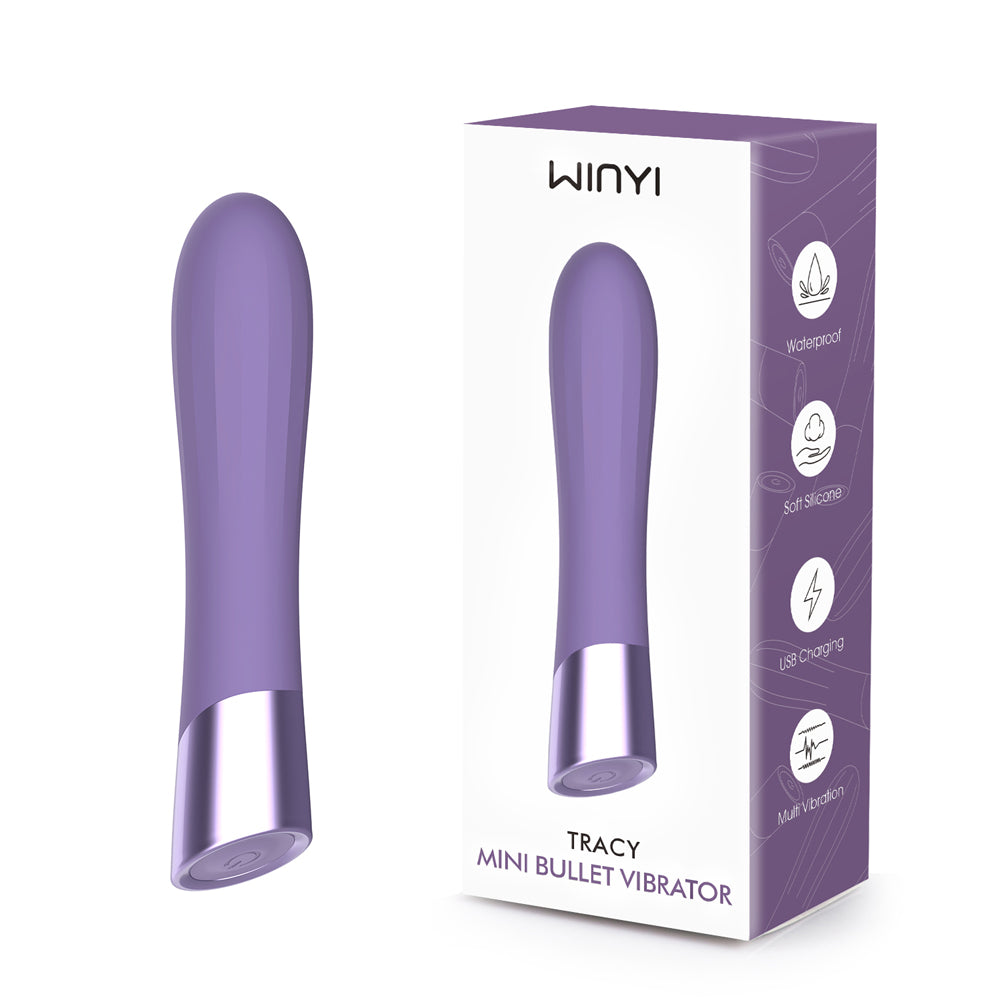 Winyi Tracy Mini Bullet Vibrator - Purple