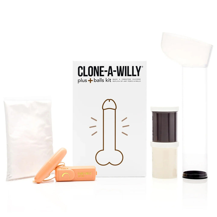 Clone A Willy Plus Balls Kit - Deep Skin Tone