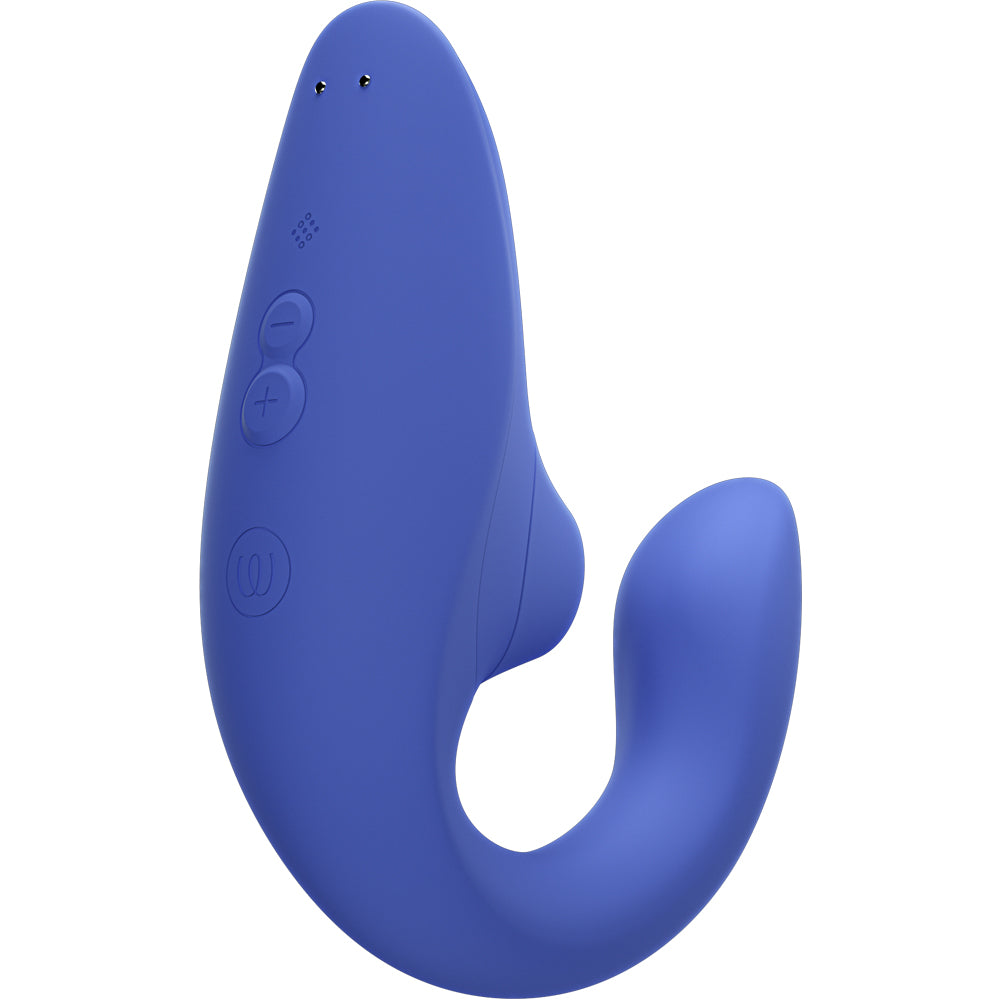 Womanizer Blend Pleasure Air™ Rabbit Vibrator - Vibrant Blue