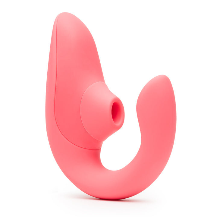 Womanizer Blend Pleasure Air™ Rabbit Vibrator - Vibrant Rose