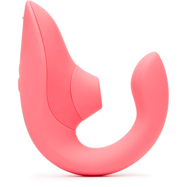 Womanizer Blend Pleasure Air™ Rabbit Vibrator - Vibrant Rose