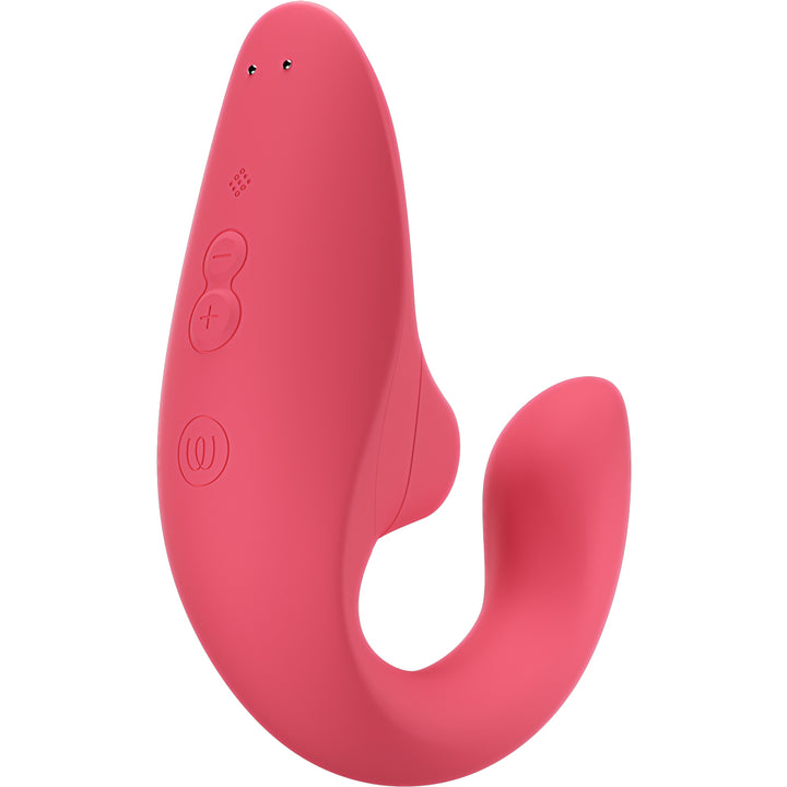 Womanizer Blend Pleasure Air™ Rabbit Vibrator - Vibrant Rose