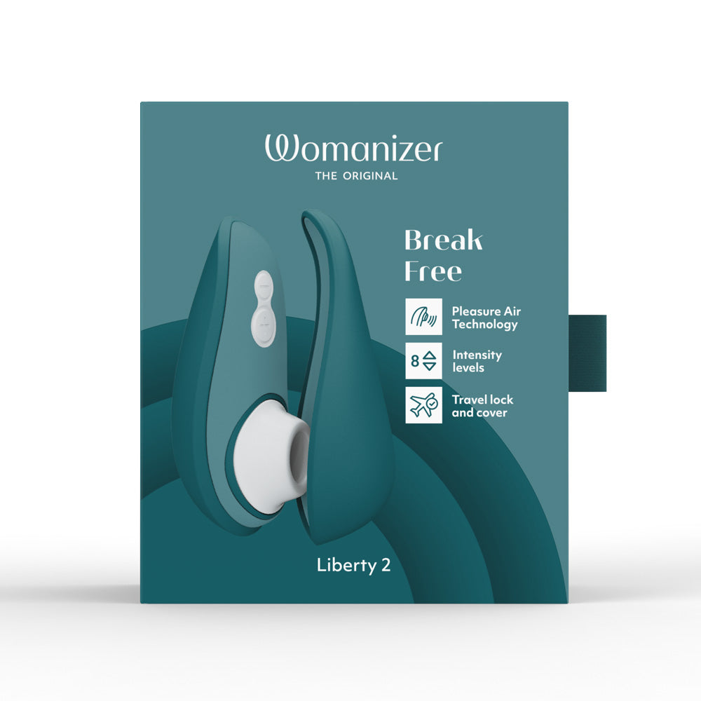 Womanizer Liberty 2 Pleasure Air™ - Dark Petrol