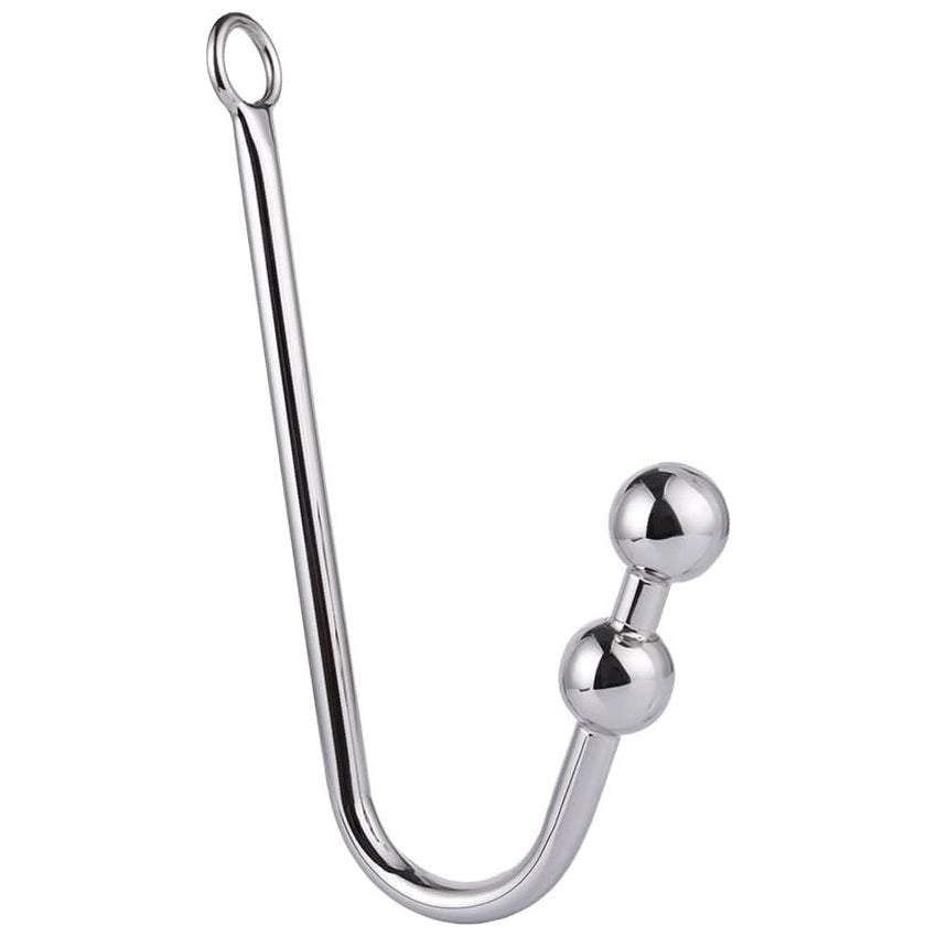 X-Cite Stainless Steel Anal Hook 2 Ball