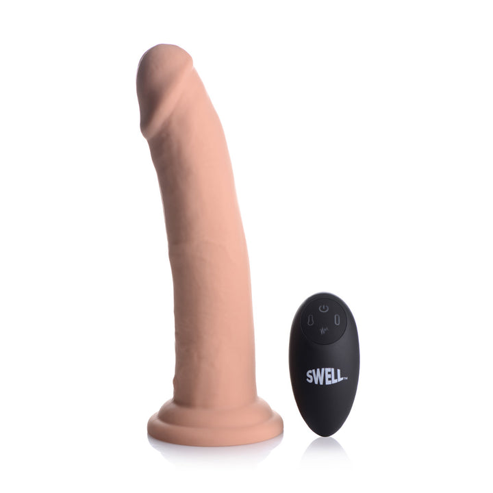 XR Brands Swell Remote Control Inflatable Dildo 8.5 Inch