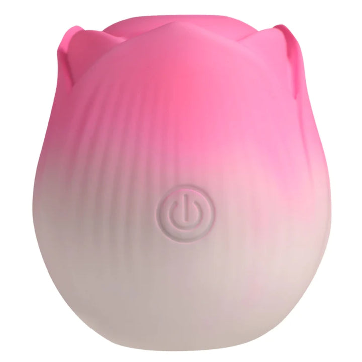 XR Bloomgasm Pulsing Petals Throbbing Rose Stimulator - Pink