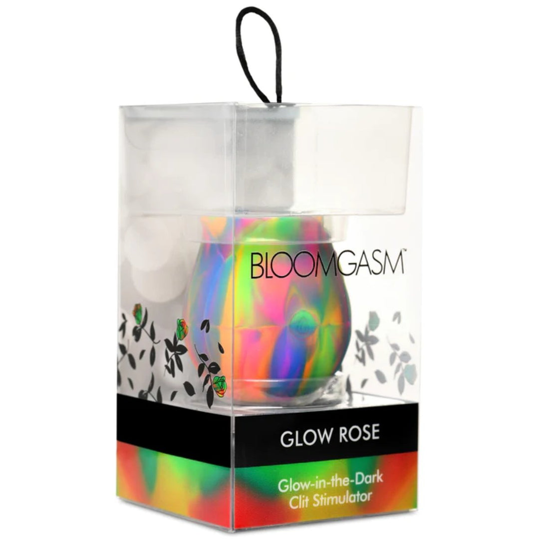 XR Bloomgasm Rose Glow-in-the-Dark Clit Stimulator