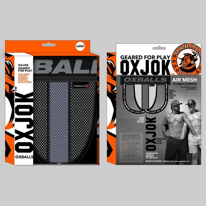 OXJOK Airmesh Jockstrap - Tar Black