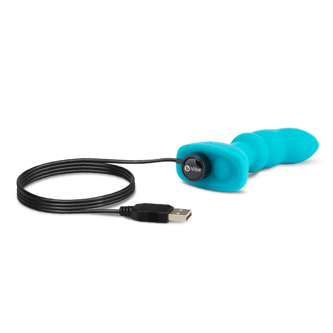 b-Vibe Rimming P-Spot Plug - Teal