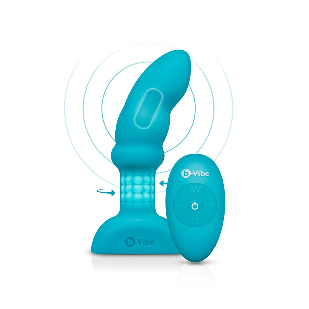 b-Vibe Rimming P-Spot Plug - Teal