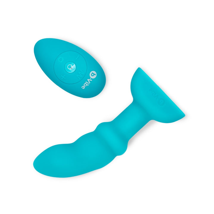 b-Vibe Rimming P-Spot Plug - Teal