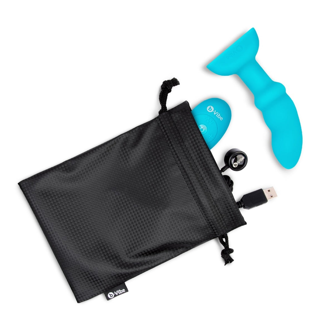 b-Vibe Rimming P-Spot Plug - Teal