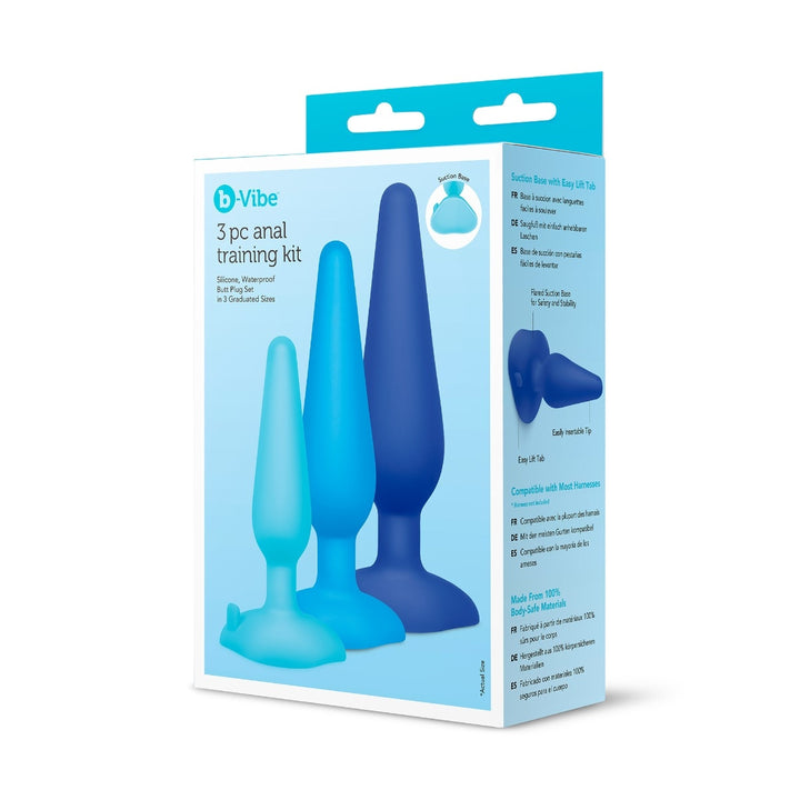 b-Vibe 3-Piece Anal Training Kit