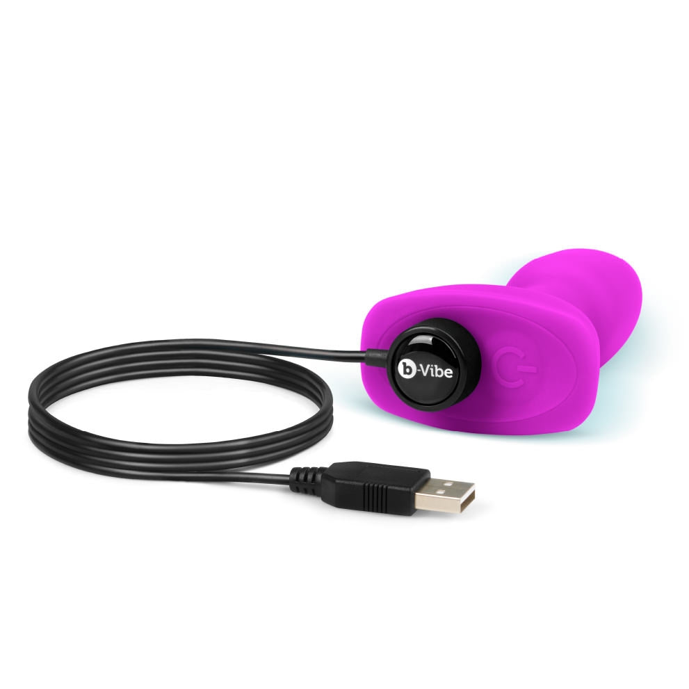 b-Vibe Rimming Plug Petite - Fuschia