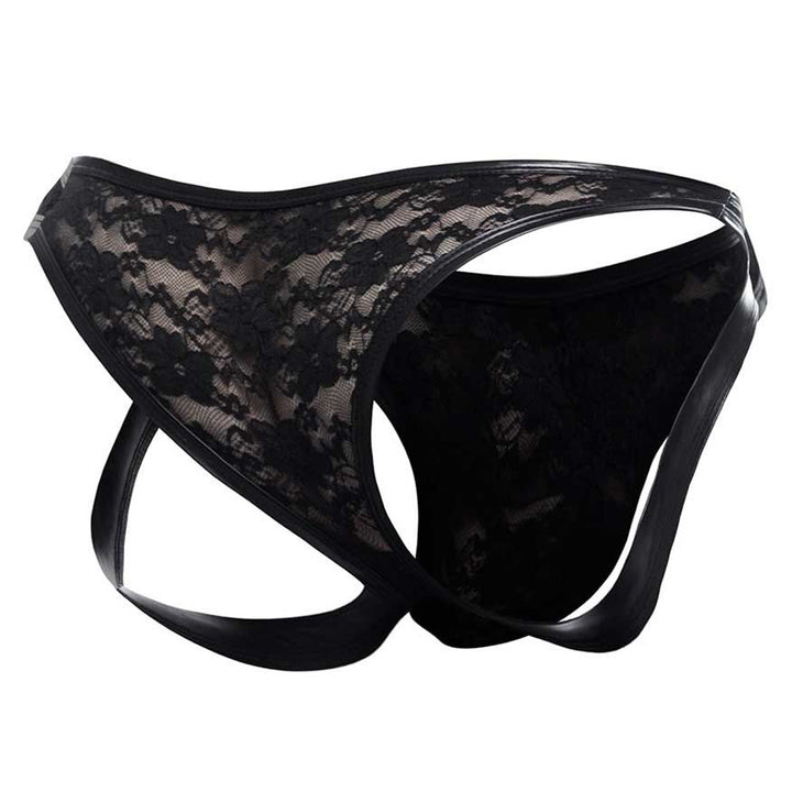 C4M L4CE Hybrid Capri Jockstrap - Black