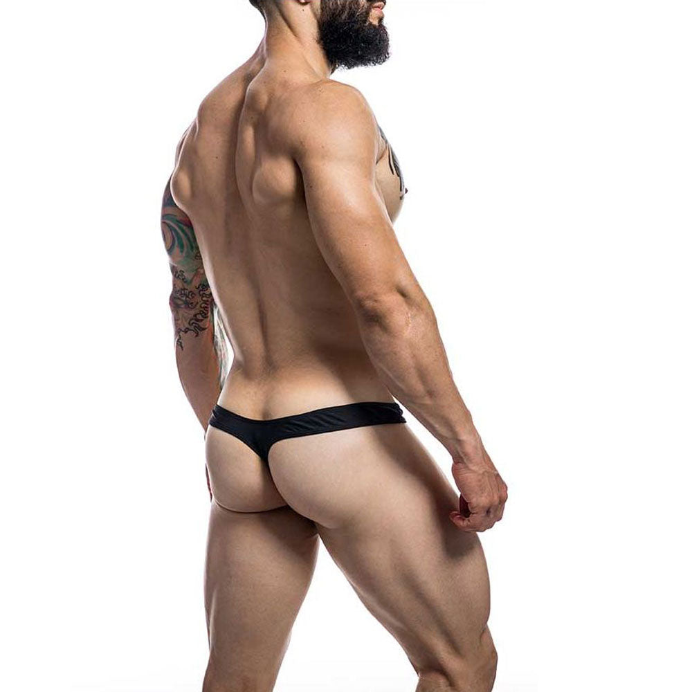 C4M Pouch Enhancing Men's Thong Provocative - Matte Black