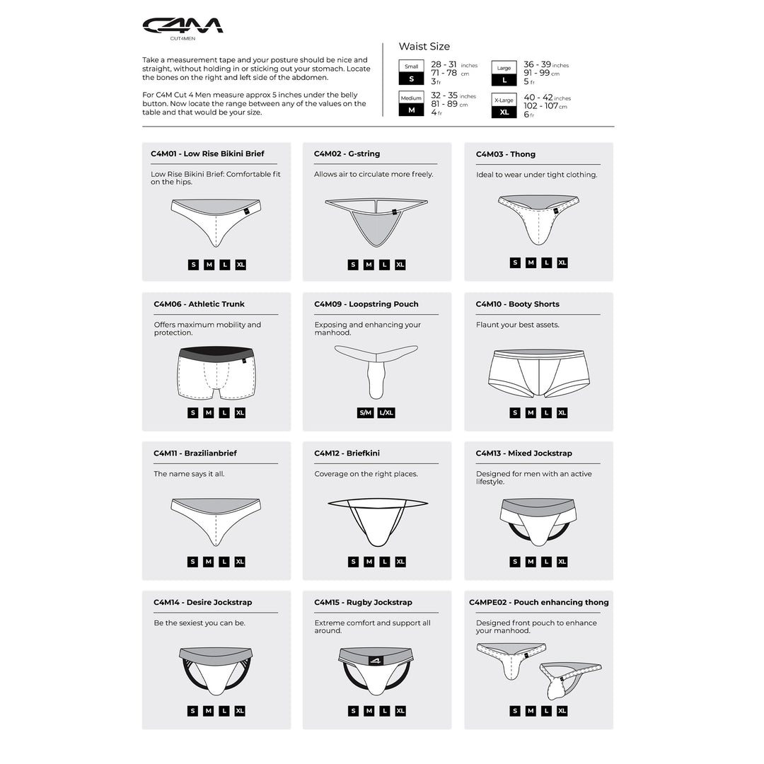 C4M L4CE G-String - Black