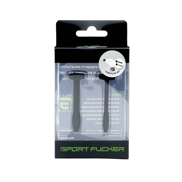 Sport Fucker Cum Plug Kit - Black