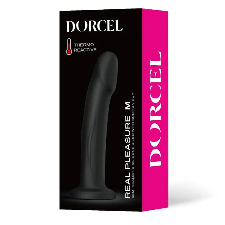 Dorcel Real Pleasure Dildo Medium - Black