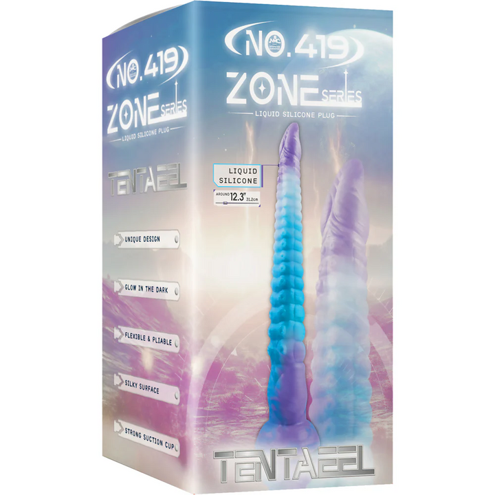 Excellent Power no.419 Zone Liquid Silicone Tentaeel Dildo 12 Inch