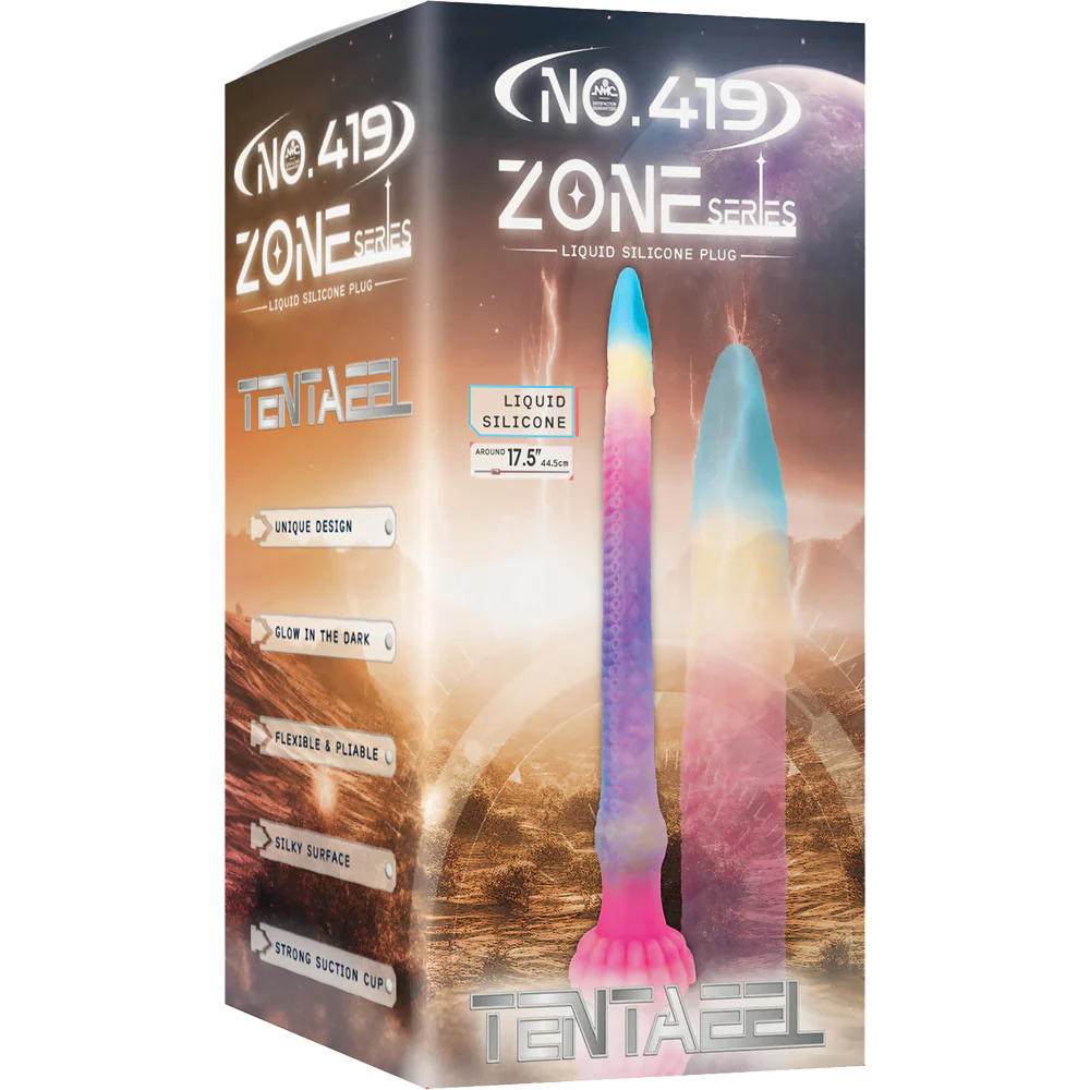 Excellent Power no.419 Zone Liquid Silicone Tentaeel Dildo 17.5 Inch