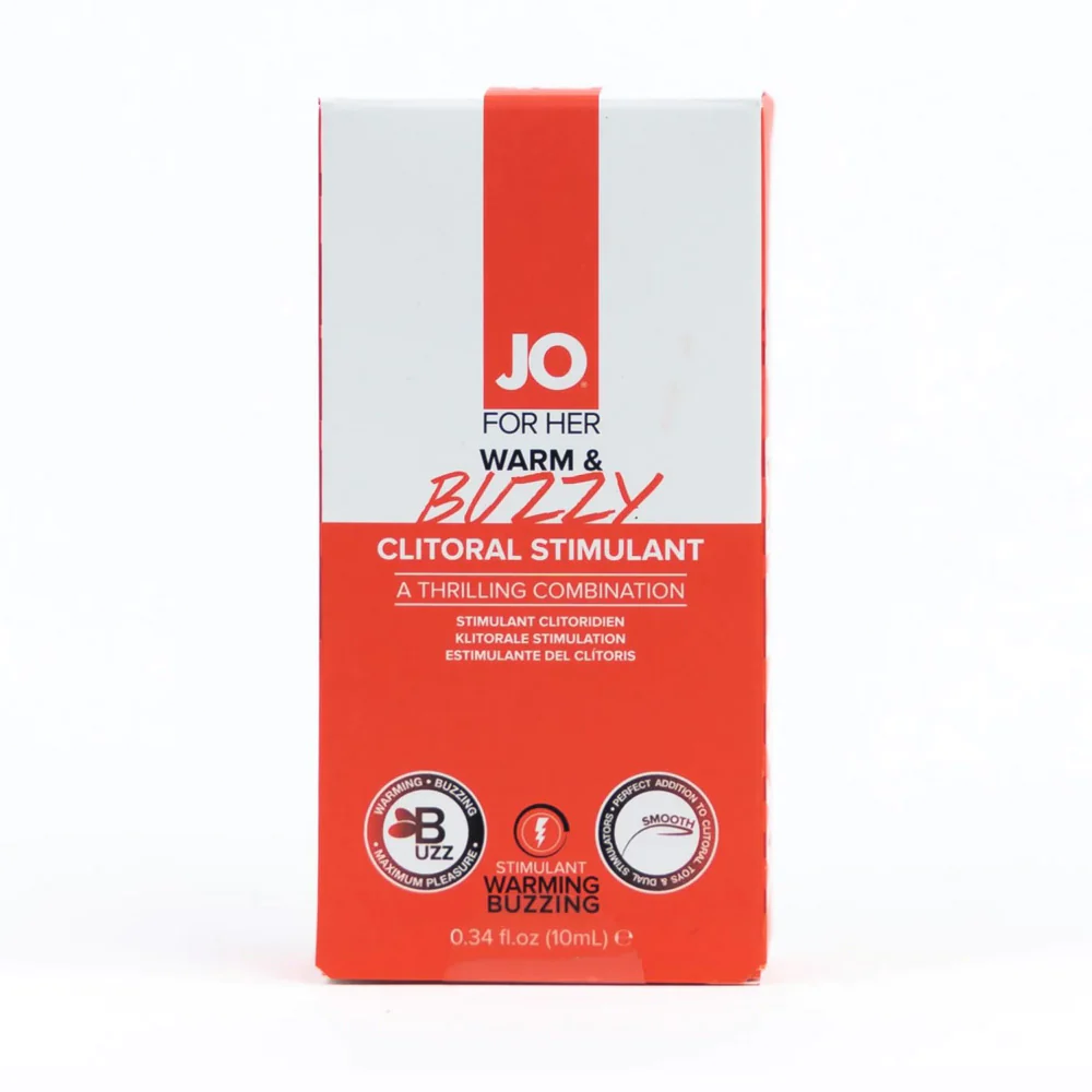 JO Clitoral Gel - Warm & Buzzy 10ml