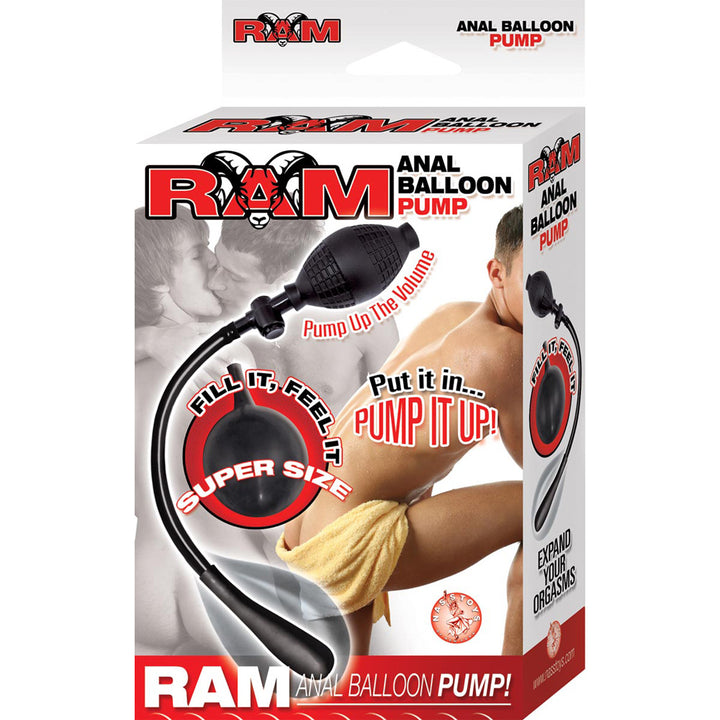 NassToys Ram Anal Balloon Pump - Black